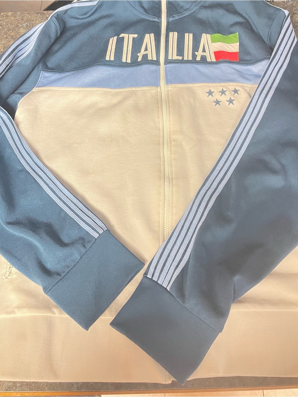 Italia Zip-Front Track Jacket - Men’s